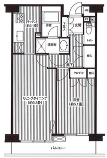 ステラメゾン武蔵小山【5階】の間取り