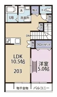 グレーシア【2階】の間取り
