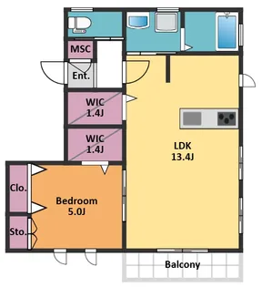 Arietta Shakujiikoen【3階】の間取り