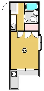 ラ・シャンブル【3階】の間取り