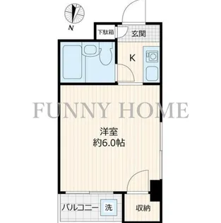 サンコート上目黒【2階】の間取り