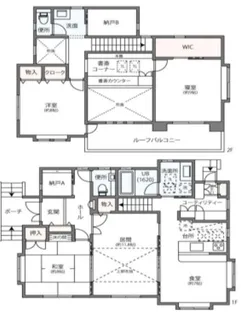 神奈川県川崎市麻生区五力田1【一戸建】の間取り