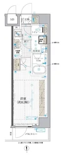 ブライズ北綾瀬【7階】の間取り