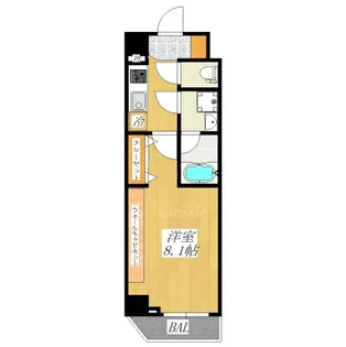 フュージョナル北赤羽DUE【1階】の間取り