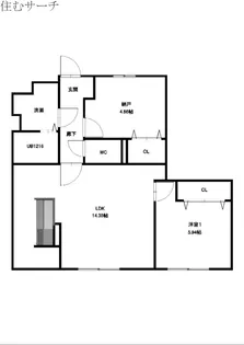 ペガサスII【2階】の間取り
