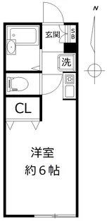 メゾン・ド・エスポワール【1階】の間取り