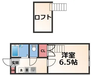 フルール五百石【1階】の間取り