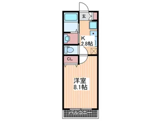 Large Ravin大塚西【2階】の間取り