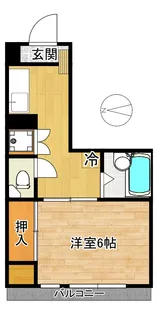 第一渡辺ビル【3階】の間取り