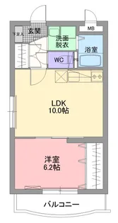 ジュエルSK【3階】の間取り