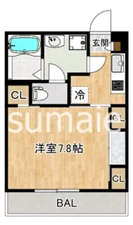リブリ・MARS【1階】の間取り