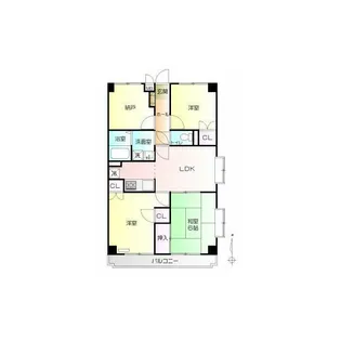 パストラルピア【3階】の間取り