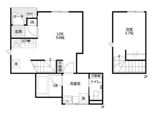 WILLS田中町の間取り