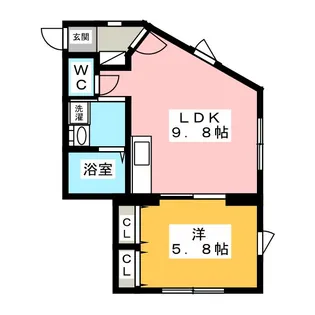 アルヴィータ【1階】の間取り