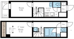 アイディ御殿山ヒルズファーストの間取り