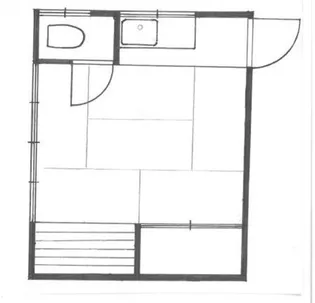 多田ハイツ【2階】の間取り