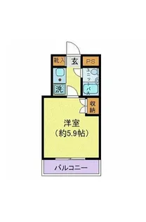 ジョイフル池上【3階】の間取り