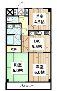 マンションアドミール【0】【1階】の間取り