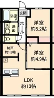 Cantis LazyII【2階】の間取り