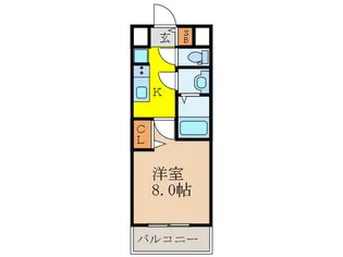 PHOENIX新大阪【6階】の間取り