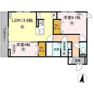 PREMILIFE石垣西【3階】の間取り
