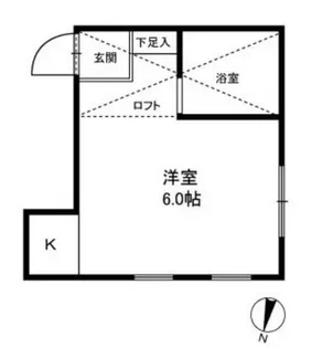 WEST VALLEY【2階】の間取り