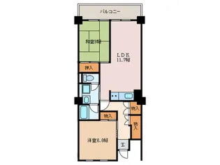 那古野ビル南館【5階】の間取り