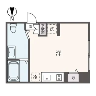 Belle Lead SG【2階】の間取り