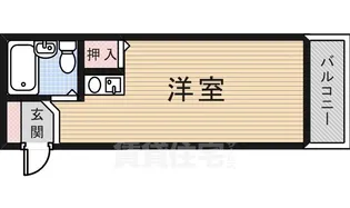 マザーアーク正雀【4階】の間取り