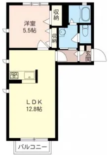 ポナールD【2階】の間取り