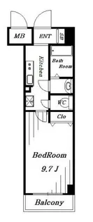 ニュー千葉稲毛ビル【3階】の間取り