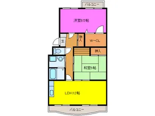 サンステージ【1階】の間取り