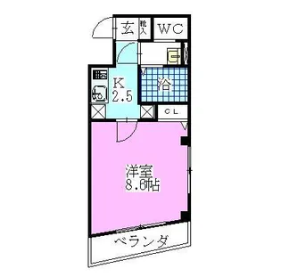 カタンクローバーIII【3階】の間取り