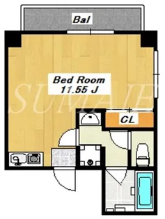 アズ小岩レジデンス【2階】の間取り