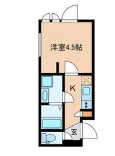 Timeless Tobunerima【4階】の間取り