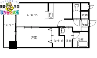 ABITI浜町【3階】の間取り