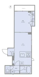 レコルト中野【2階】の間取り