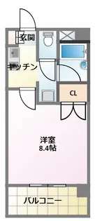 パラティーノ日吉【2階】の間取り