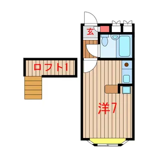 ベルピア習志野台1・2・3【2階】の間取り