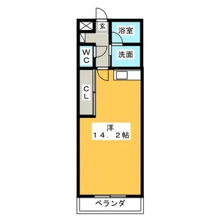 ライトメロウ【3階】の間取り