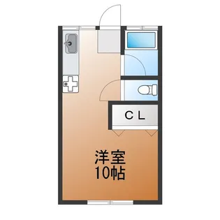 コーポひまわり【2階】の間取り