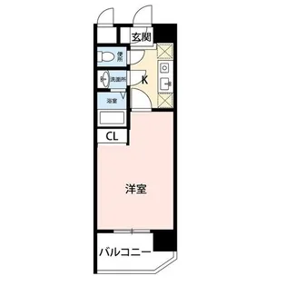BUENA川端町4丁目弐番館【3階】の間取り
