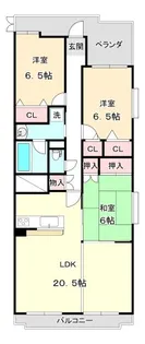 ドムス喜兵衛 風の棟【1階】の間取り