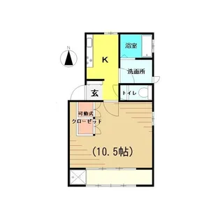 パステリーノ【1階】の間取り