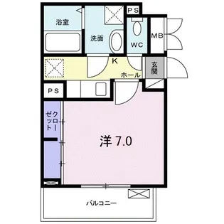 ベル ソフィア【3階】の間取り