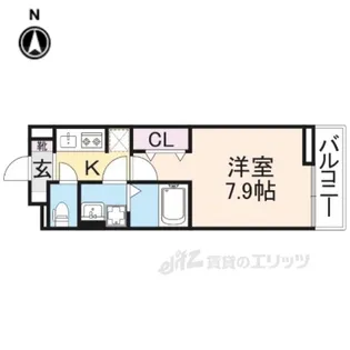 シュエット【2階】の間取り