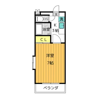 ドリームタウン伊勝【1階】の間取り