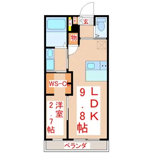 Regalo【3階】の間取り