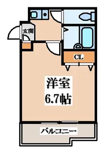 タナカハイツ【2階】の間取り