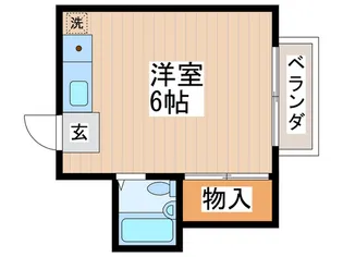 ピアザ西国分寺【2階】の間取り